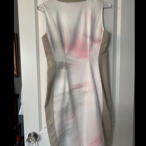 Elie Tahari “Avani” Dress in color “hot lava”